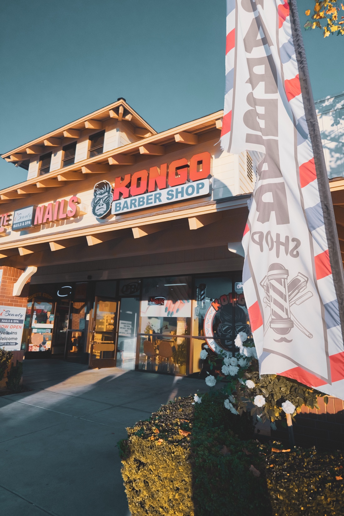 Kongo Barbershop Clovis storefront